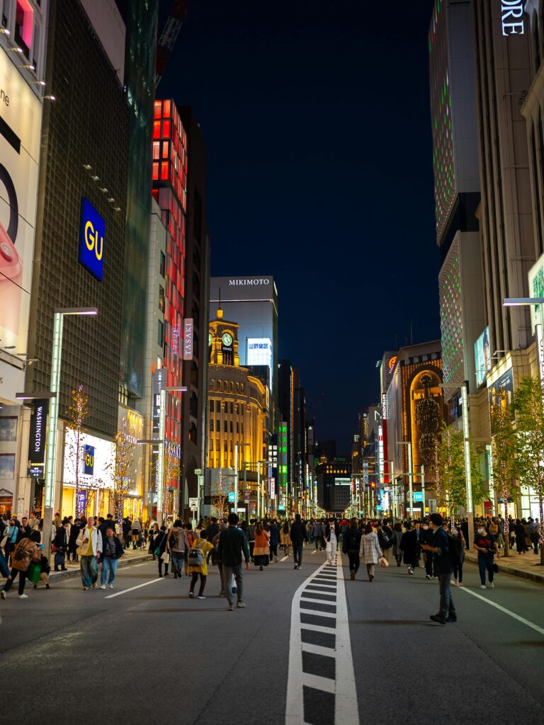 Tokyo, Ginza, Japan